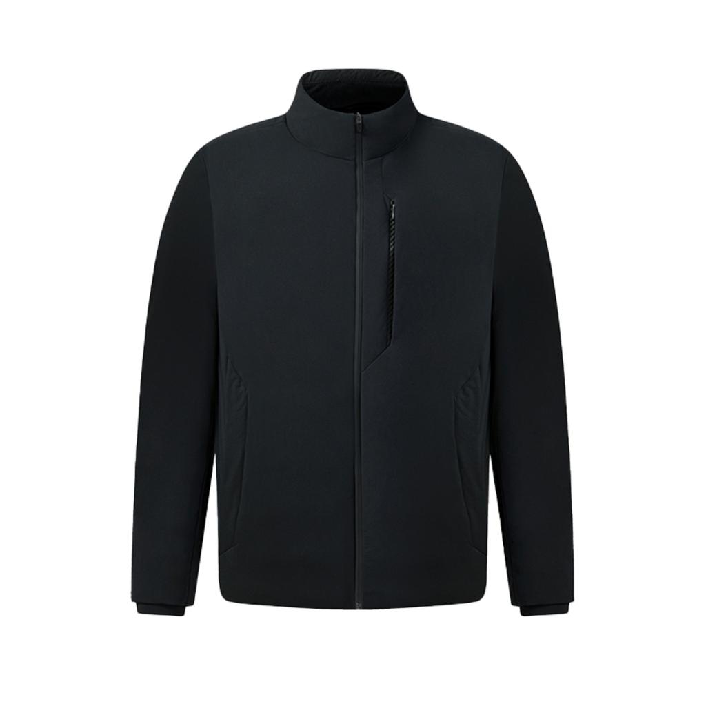 Fila Golf Series Simple Sports Casual Warm Versatile Comfortable Down Jacket Men Outerwear Deep-Black A61M545908FBK