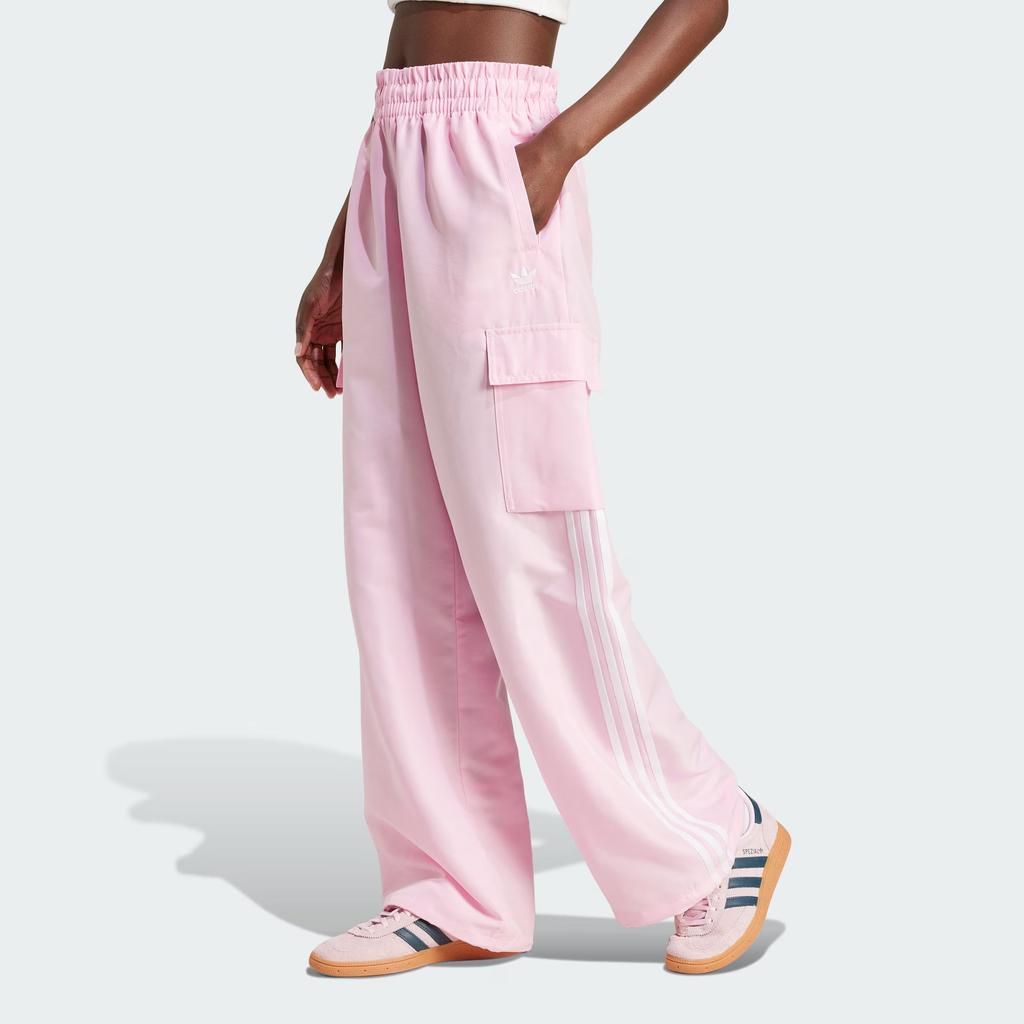 Adidas Originals Adicolor Cargo Pants Women Bottoms Pink JG8041