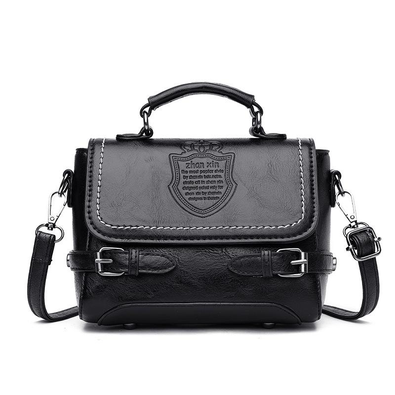 Elegant and Fashionable Shoulder Bag, Trendy Hand-held Crossbody Bag, Casual Versatile Bag чёрный
