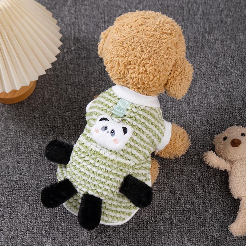 Clearance Promotion Winter Dog Fleece Vest Cute Animal Pineapple Fleece Dog Vest Thick Can Trace Autumn and Winter