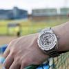 [Orient Star] Avant-Garde Skeleton Automatic Watch RK-AV0A02S - White/Silver