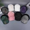 Casquette de Baseball Colorée à Strass Version Coréenne d'Été Pour Femmes Protection Solaire Pare-soleil Personnalité Casquette Entièrement à Diamants Pour Hommes