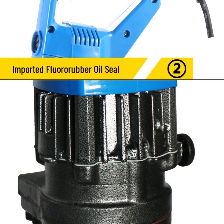 Portable Electric Hydraulic Punching Machine for Steel, Copper, and Aluminum Plates