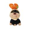 Plush Bee Dog Car Ornament - Cute Lying Doll for Console Display