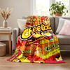 Cheetos Hot Snack Blanket Flannel Blanket Soft Cozy Plush Throw for Sofa Bed Lightweight Home Decoration