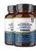 Magnesium-Glycinat-Komplex 4 in 1 - Zugesetztes Magnesiumglycinat, Citrat, Malat & Taurat