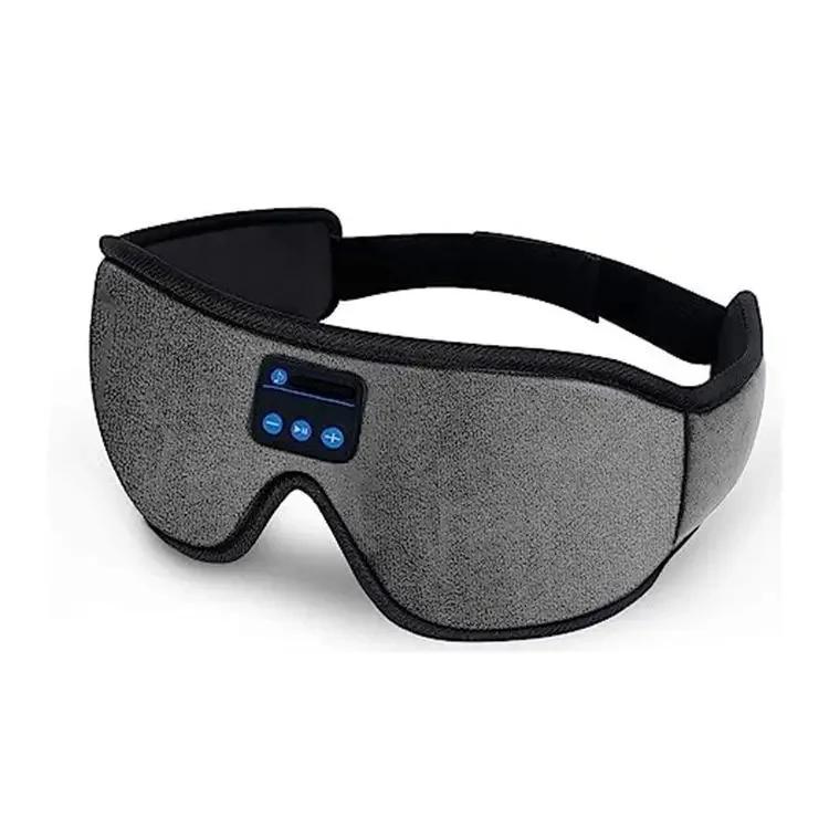3D Eye Mask Music Play Sleeping Headphones with Built-in HD Speaker Mask For Sleep Headphones Bluetooth