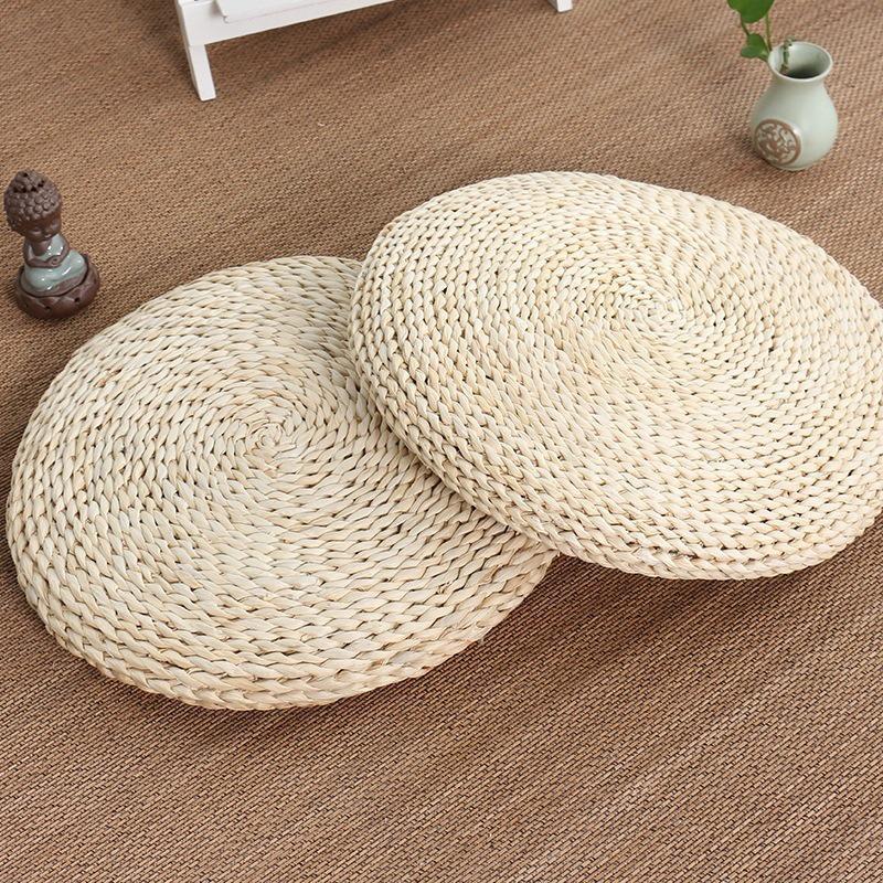 Japanisches gewebtes verdicktes Zen-Meditations-Bodinkissen für die Teezeremonie und Buddha-Verehrung