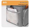 Large Capacity Insulated Picnic Bag - Double-layer, Leak-proof PEVA Lunch Box Cooler