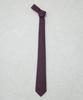 [Nano Universe] Kyoto Nishijin Washable Herringbone Solid Tie for Men F 103 Bordeaux 668-5242203