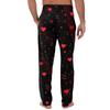 Men's Casual Pajama Pants with Pockets Valentine's Day Design