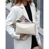 Cowhide Shoulder Women's Bag Large Capacity Shoulder Crossbody Women's Fashion Simple Practical Generous Bag Soft Leather