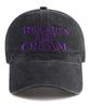 Bichiseuaenkeulim Big Logo Cation Ball Cap-Charcoal