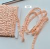 5 Meter Ruffle Lace 1CM Wide Elastic Lace Fabric Ribbon Lace Trim Ribbon Diy Craft Fabric African Fabrics Stretch