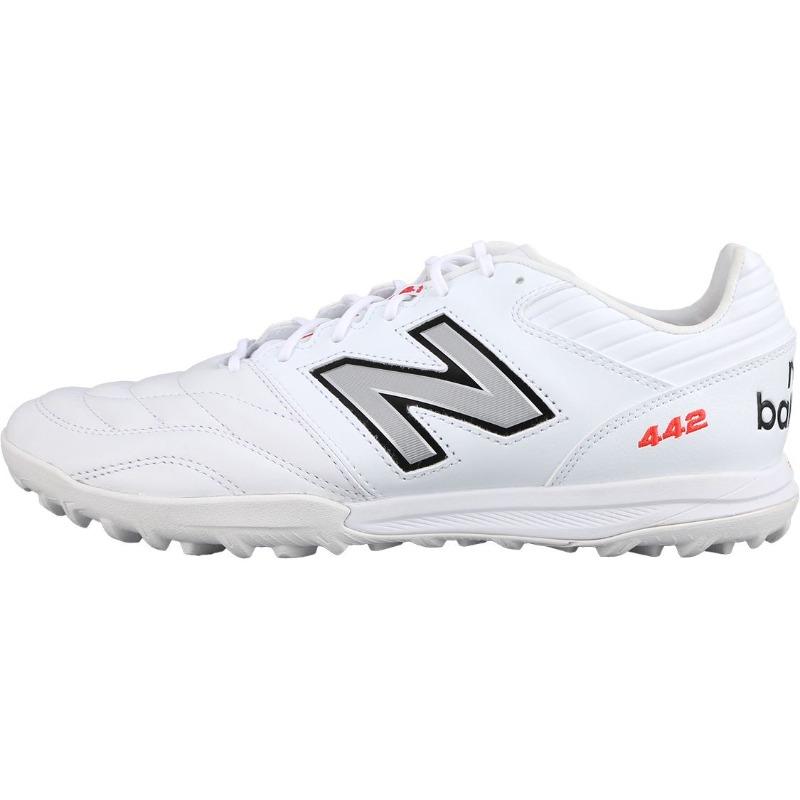 New Balance 442 V2 Pro Мужские Белые TF Футбольные Бутсы Удобные Амортизирующие Износостойкие MS41TWT2-2E 41.5