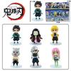 Anime Demon Slayer Kamado Tanjirou Kamado Nezuko Action Character Model Toy Series Doll Children's Birthday/New Year Gift Toy