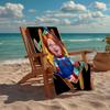 Chucky Fashion Beach Towel: Ideal for Summer Adventures Soft, Absorbent and Quick Drying Suitable for Swimming and Bathing