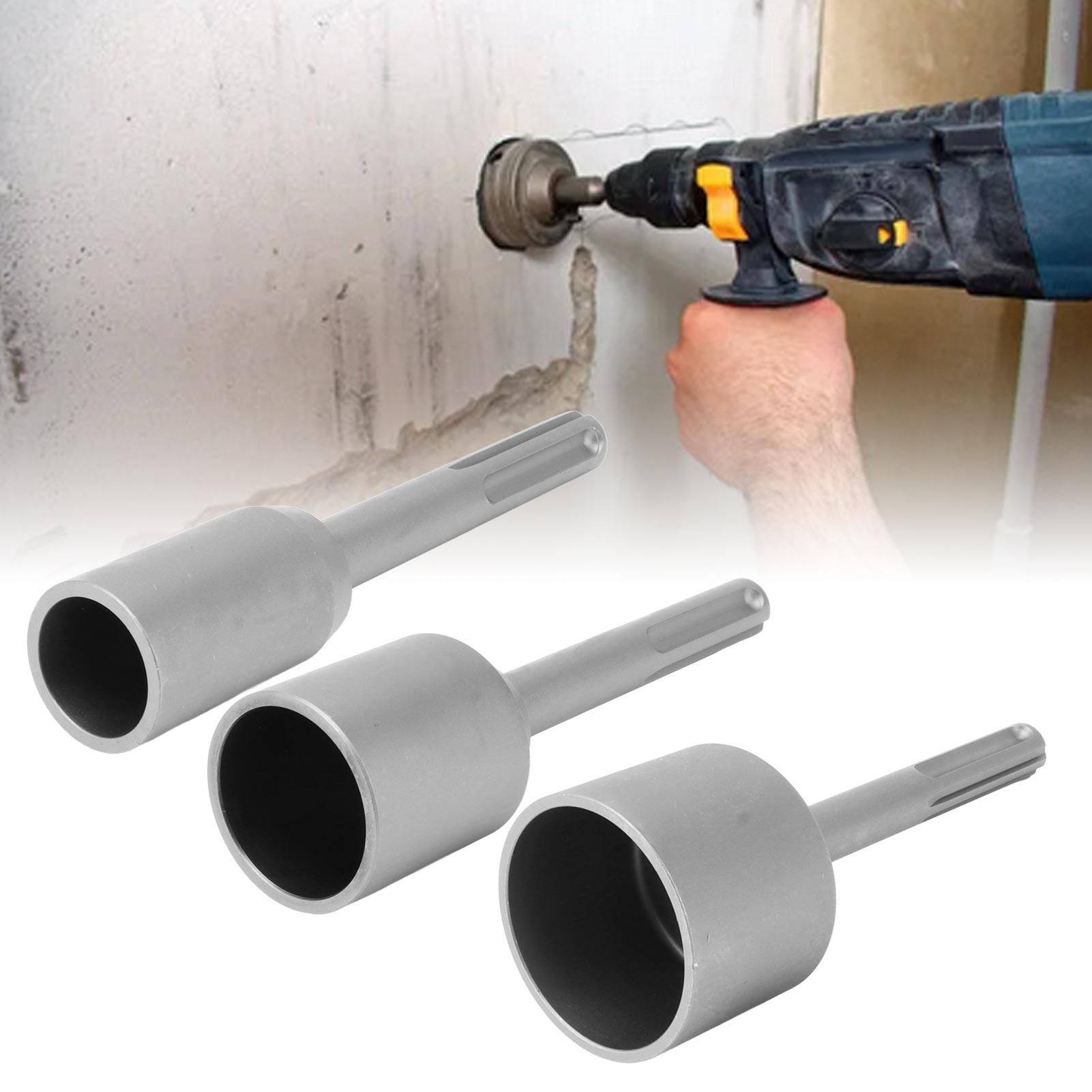 T Post Driver 5 Pits Shank Steel Fence Post Driver Hand Post Pounder Hammer Drill Attachment 20cm Length Fence Post Driver