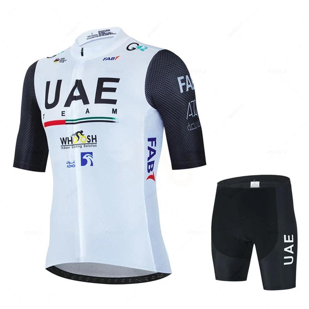 SAE Pro Team 2026 Cyklistický dres Sada Letní Prodyšné Pánské Oblečení na Horský Kolo Maillot Ropa Ciclismo Uniforma Oblek