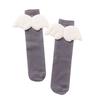 New Born Baby Girls Socks No Heel Design Cute Boneless Suture