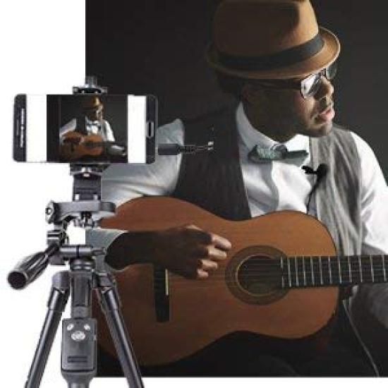 Nicama LVM7 Mini Clip-on Microphone, Pin Microphone, Condenser Microphone, Omnidirectional, High-Performance, for DSLR Cameras, Camcorders, Audio