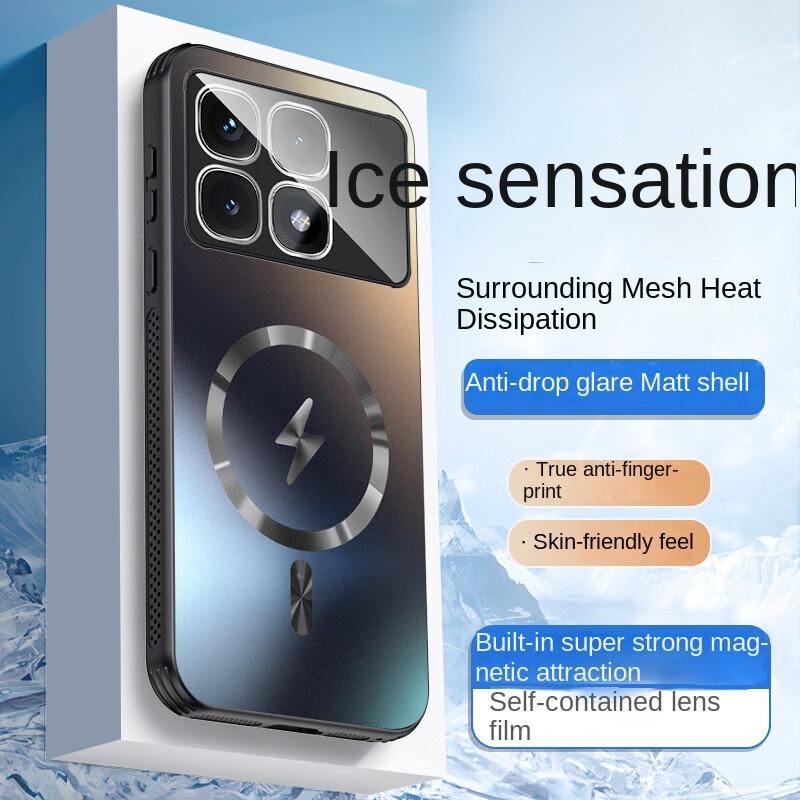Redmi Ultra Phone Case with Heat Dissipation, Lightning Matte Finish, Lens Film, New