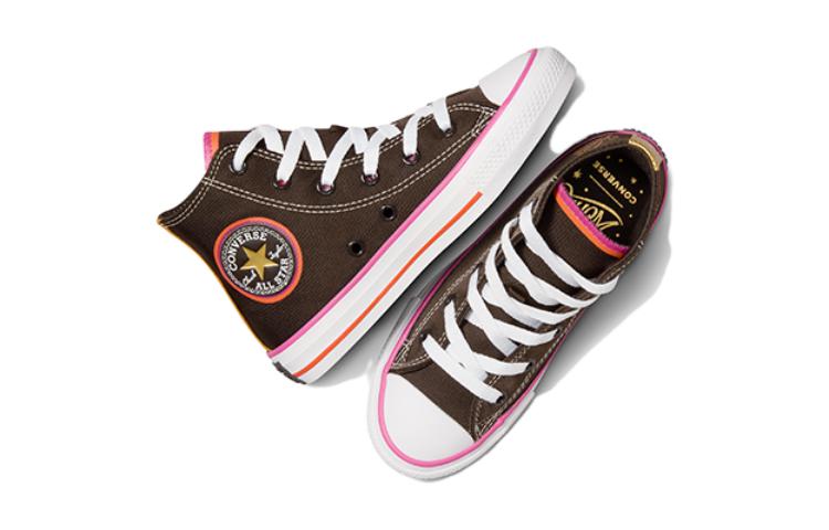 Converse Chuck Taylor All Star Willy Wonka X High PS 'Chocolate Drip' A08155C