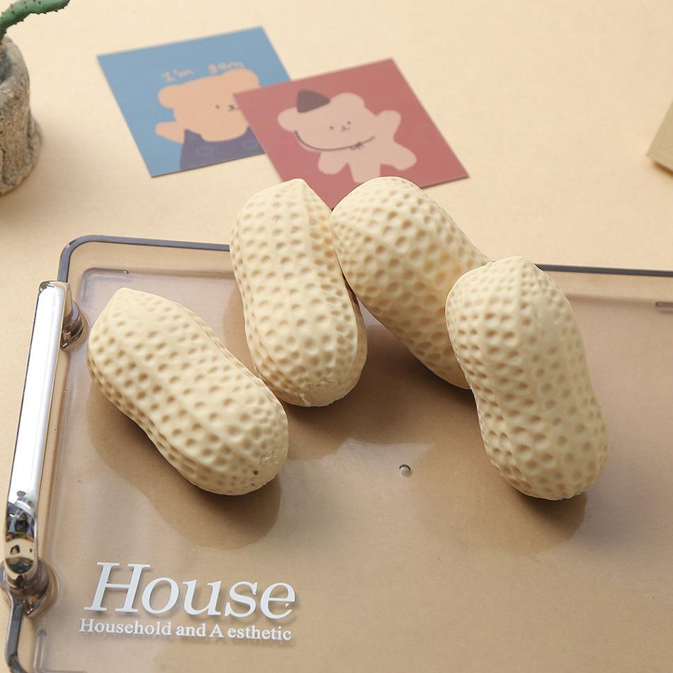 

Creative Peanut Stress Ball Soft Squeeze Toy Asmr Sensory Squishy Squishy Slow Rebound Toy Anti-Stress Gift For Anxiety Relief