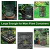 Plant Netting Cover 4X Pop Up Net Plant Covers Breathable Protector Foldable Enclosure With Stakes For Garden Trees Blueberry