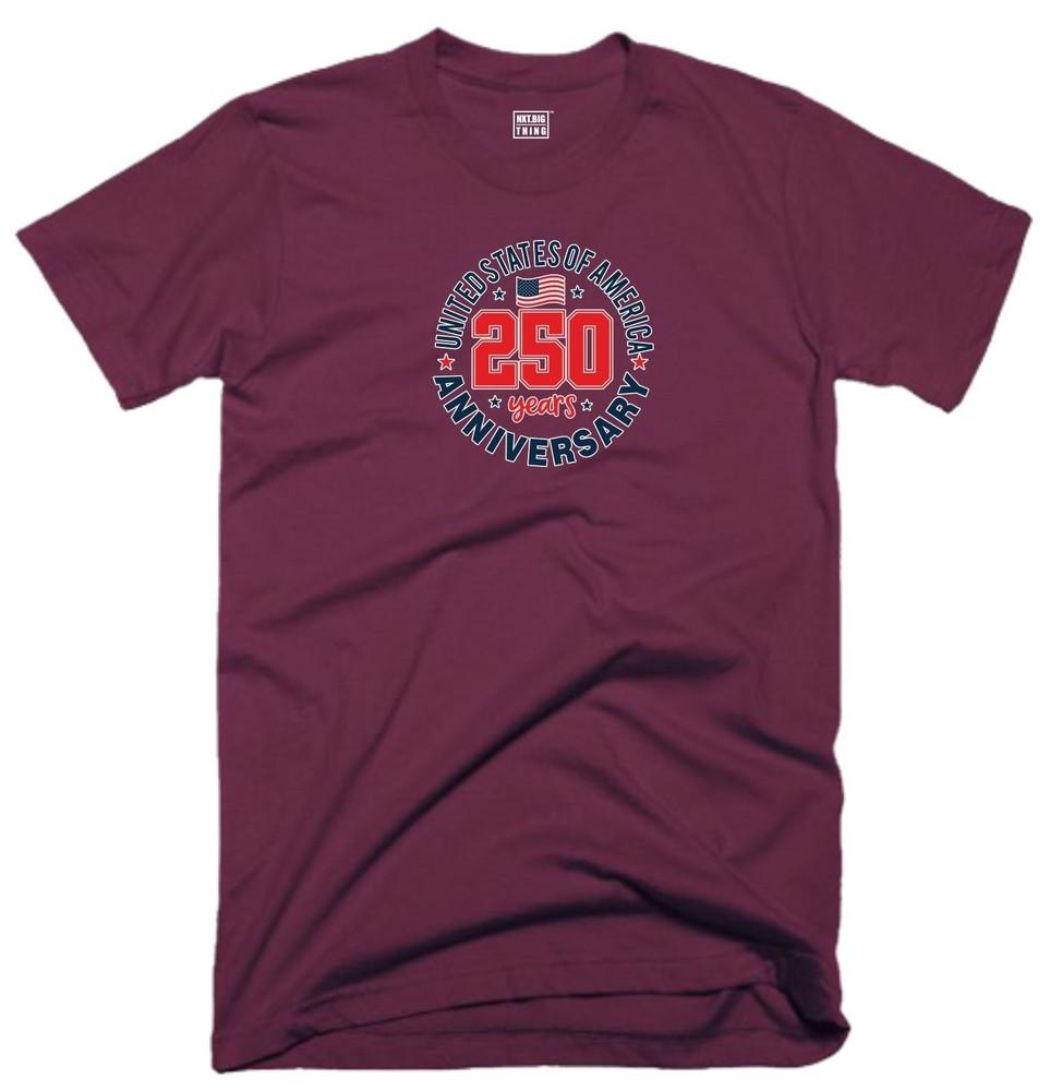 Usa 250 T Shirt America 250 Years Anniversary 1776  2026 Birthday Joke Gift Top