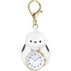 Fieldwork Women's Analog Keychain Watch, White, Long-tailed Tit, Anifure GY072-6