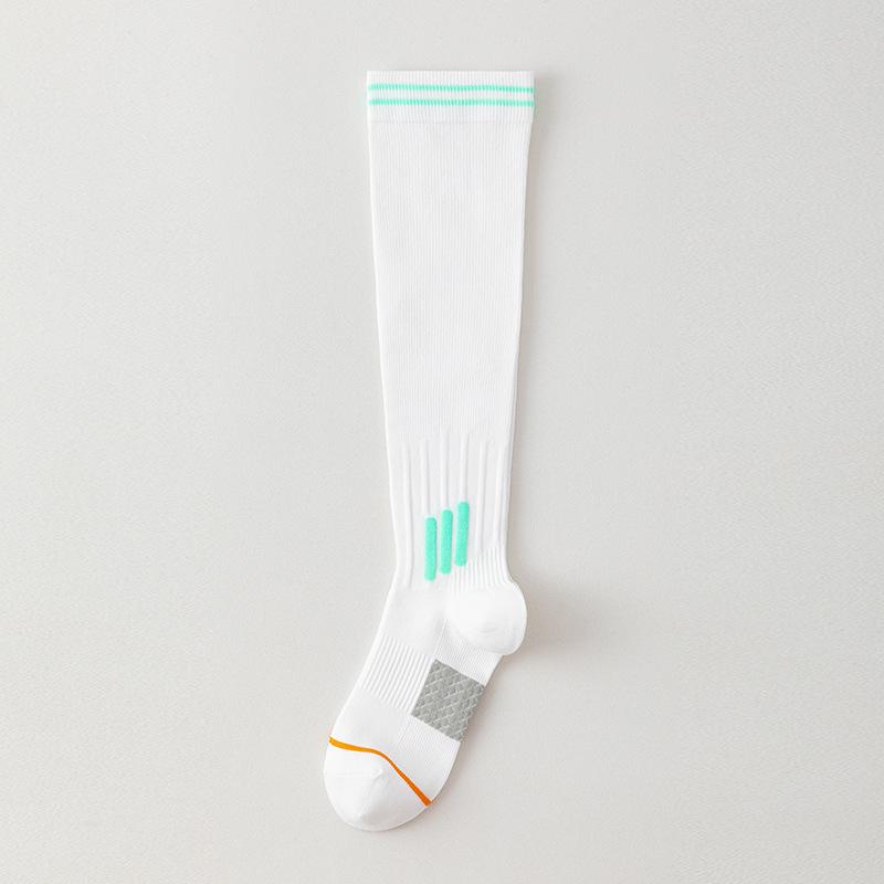All-Season Mid-Calf Compression Socks for Yoga, Running, Jump Rope, Fitness, Aerobics, and Calf Slimming
