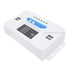 20A Adaptive Solar Charge Controller Solar Panel Regulator with 4 USB Ports for Lithium Ion Battery