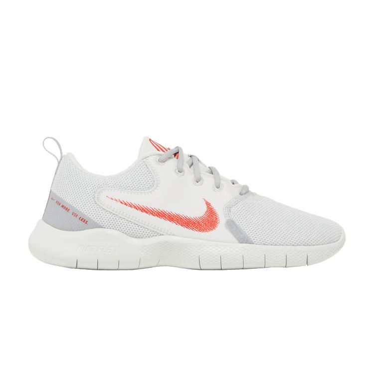 Nike Flex Experience Run 10 Platinum Tint Chile Red 38.5