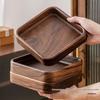 Stackable Walnut Wood Fruit and Snack Bowl Set