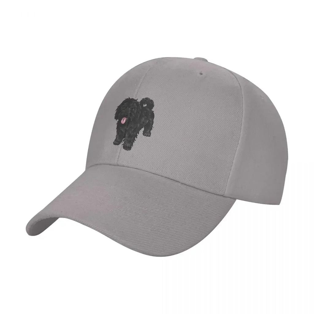 Süßer Cavapoo Schwarz Süßer Hund Kunst Baseballkappe Hüte Für Unisex Neu Im Hut Wild Ballkappe Sanft Unisex Hut Damen Strand Mode Unisexs