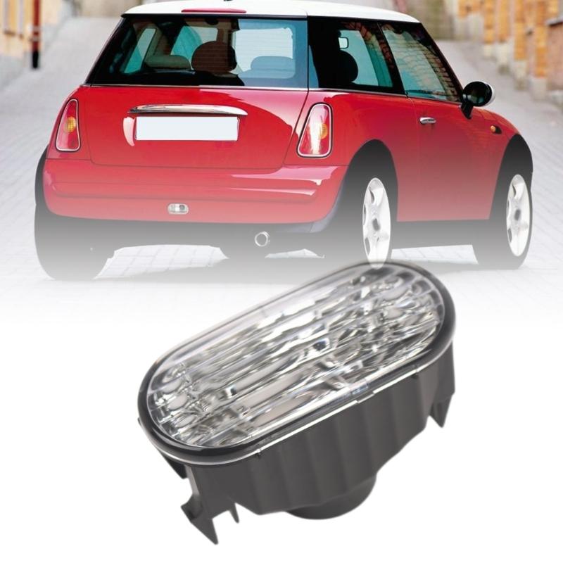 Mini Rear Bumper Reverse Lamp for R50 R52 2001-2004 Model Years, Clear Lens Plastic Housing, Single Light Assembly for Rear Service Use