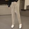 2025 Winter Women's High-Waist Drawstring Fleece-Lined Casual Pants