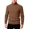 Men's Popular  Fashion  Leisure  Gao Ling  Self-Cultivation  Keep Warm  Pullover  Knitting  Sweater
