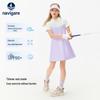 Navigare Girls' Polo Collar Quick-Dry Short Sleeve Dress