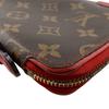 Louis Vuitton M61452 Zip Around Monogram Retiro Daily Organizer Purse Brown Monogram Unisex Used