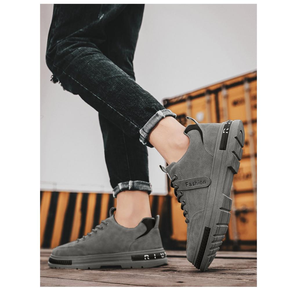 New Wear-resistant and Non-slip Construction Site Tooling Shoes Trendy Versatile Shoes Men's Work Shoes