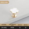 Oukali Four Leaf Zinc Alloy Furniture Mix Color Cabinet Handles Knobs