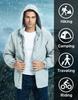 Men's Waterproof Windproof Outdoor Hooded Soft Shell Jacket for Autumn/Winter