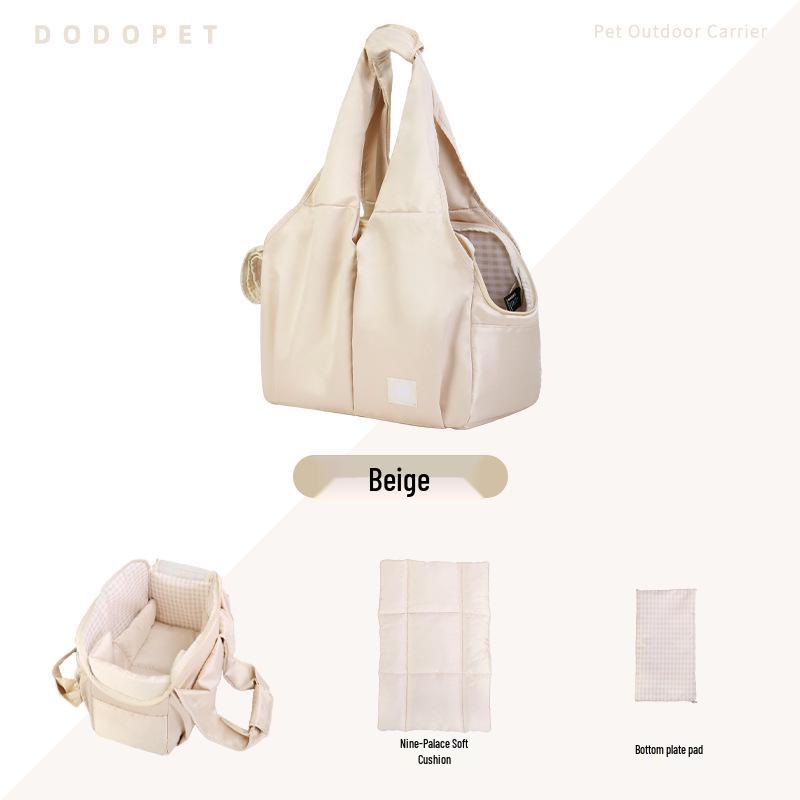 DoDoPet Pet Travel Shoulder Bag: Spacious, Breathable, Portable for Cats and Dogs