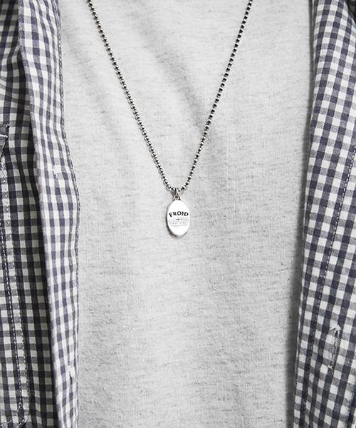 Froid Cracked Egg Necklace [925 Sterling Silver]