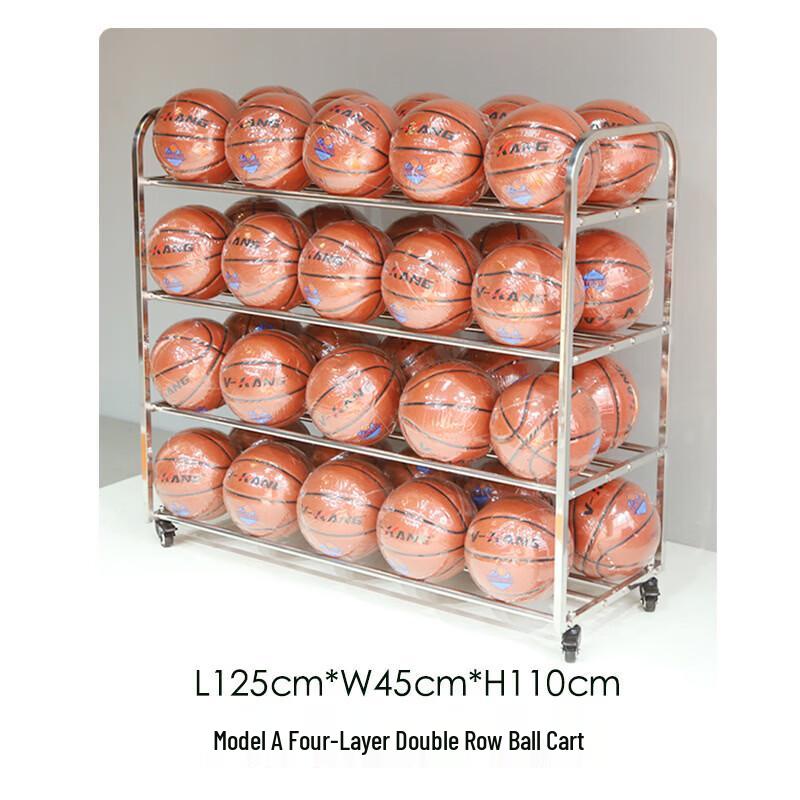 Lizhan Portable Foldable Ball Storage Cart