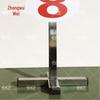 Folding Shooting Range Target Number Plate
