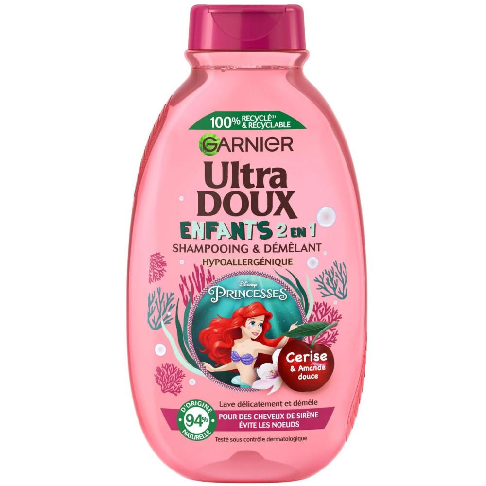 Garnier - Shampoing Démêlant Enfant 2-en-1Ultra Doux - Princesses - 
