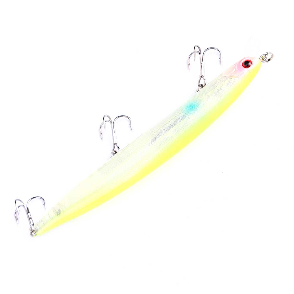 HENG JIA Mini size Fish Shape Lure Bait with Hooks Fishing Tackle Tools